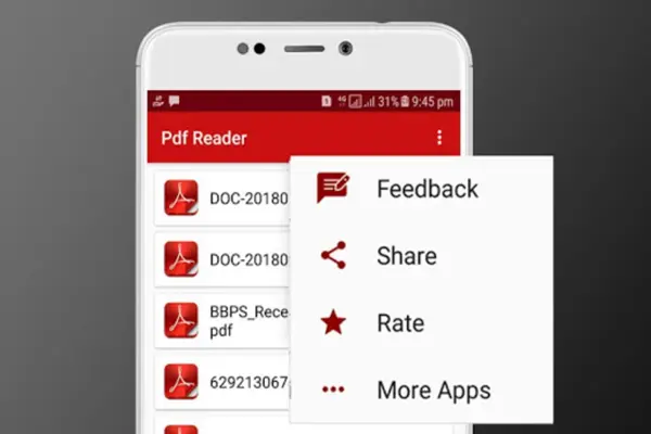 PDF Reader android App screenshot 3